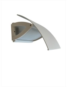 Performance 008424 Tango 20 1x18w/t blanc avec aileron réglable dim.20cm